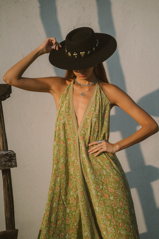 Sun Child Classic Silk Dress - Julien