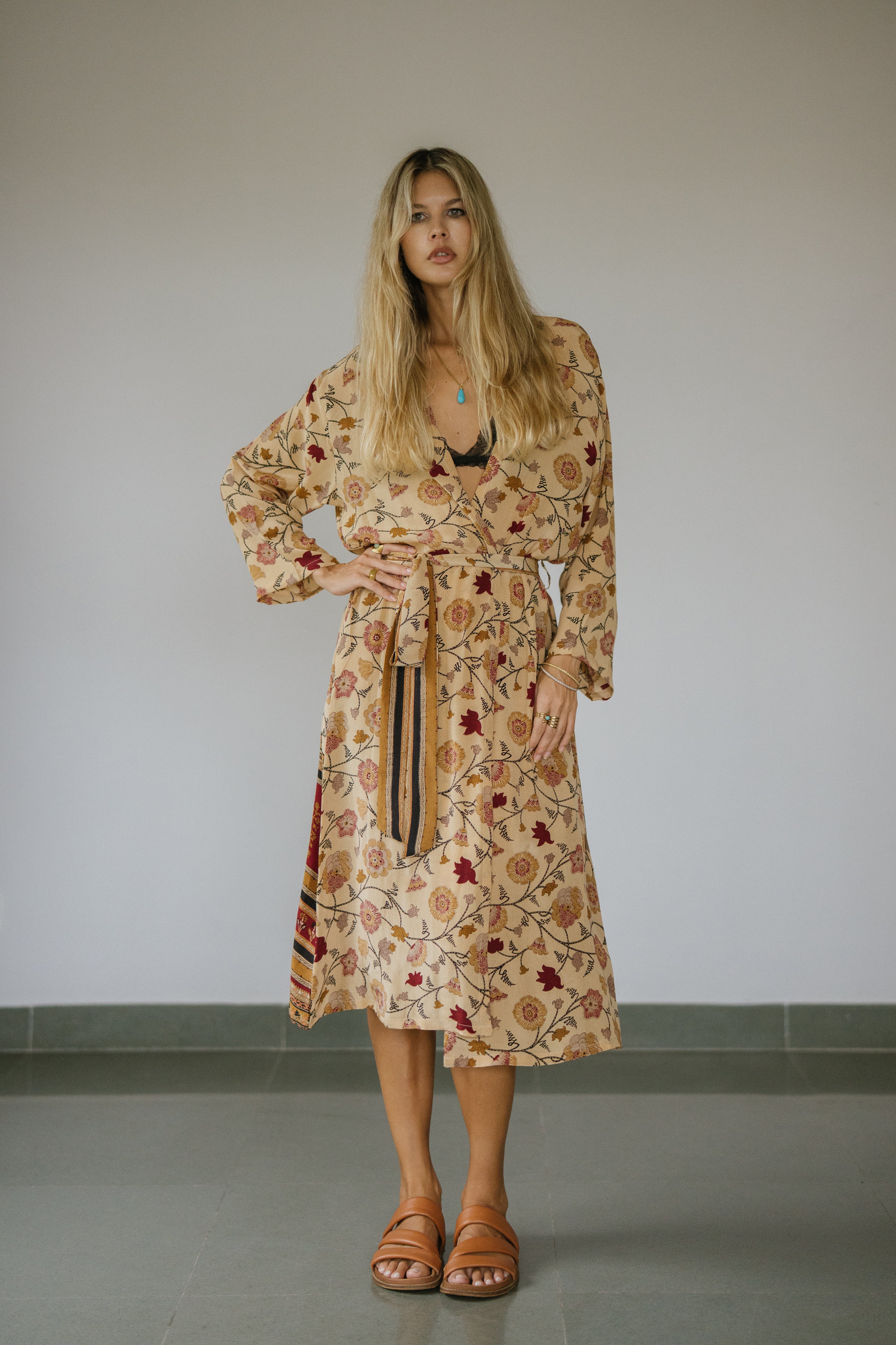 Long Jacket With Belt - Knox