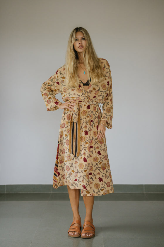 Long Jacket With Belt - Knox