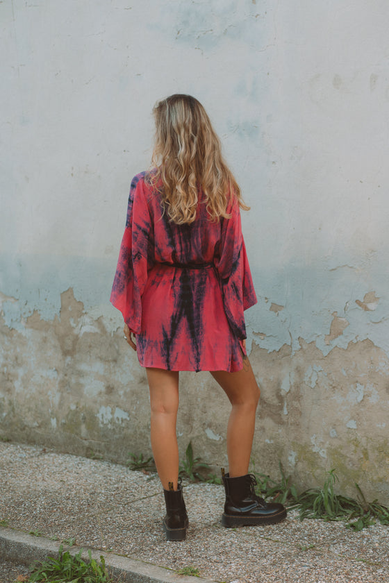 Kimono Wrap Dress - Cozi