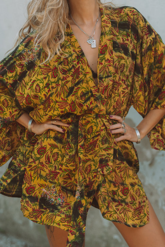 Kimono Wrap Dress - Billy