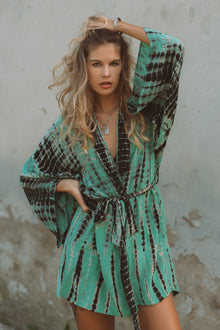  Kimono Wrap Dress - Foxxi