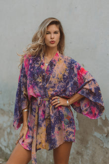  Kimono Wrap Dress - Leanne