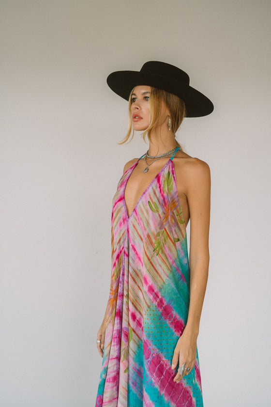 Sun Child Classic Silk Dress - Jukebox