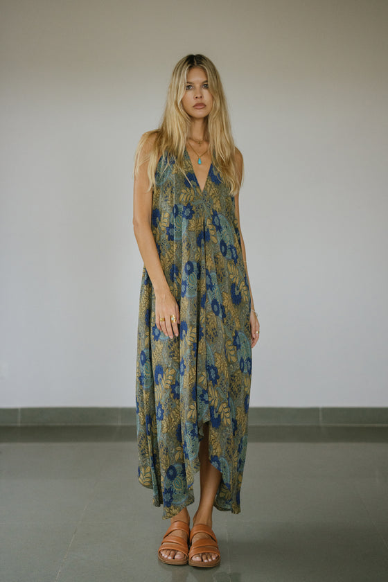 Sun Child Classic Silk Dress - Bronny