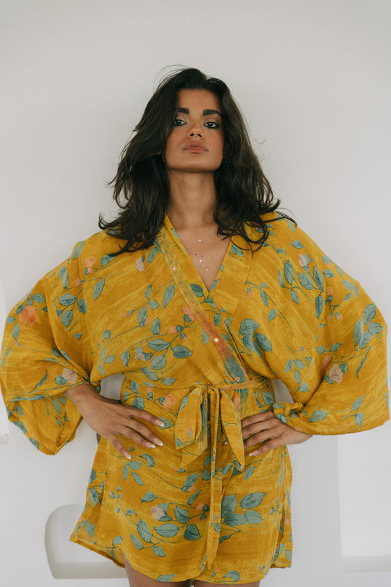 Kimono Wrap Dress - Waldorf