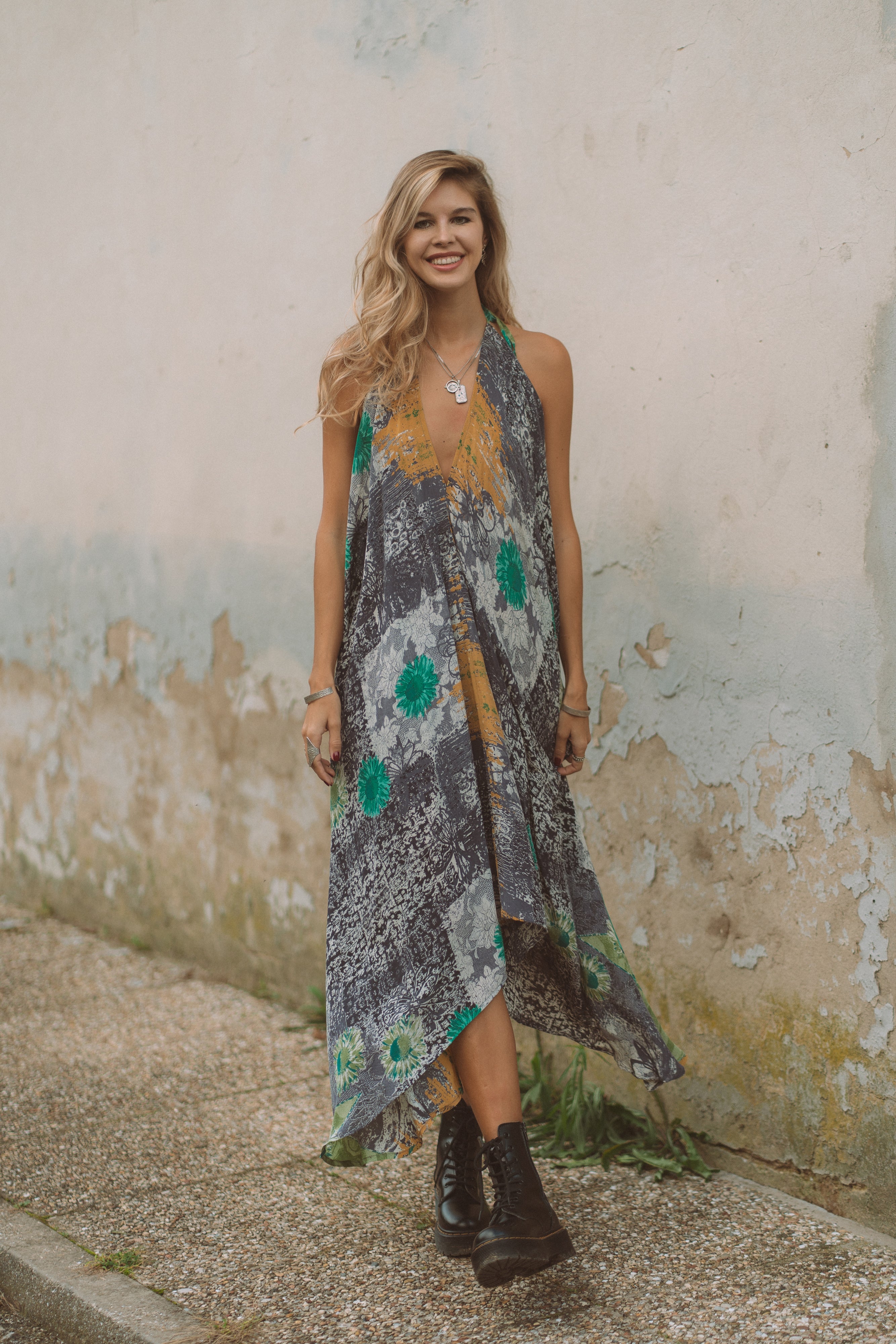 Kimono Wrap Dress - Bruno