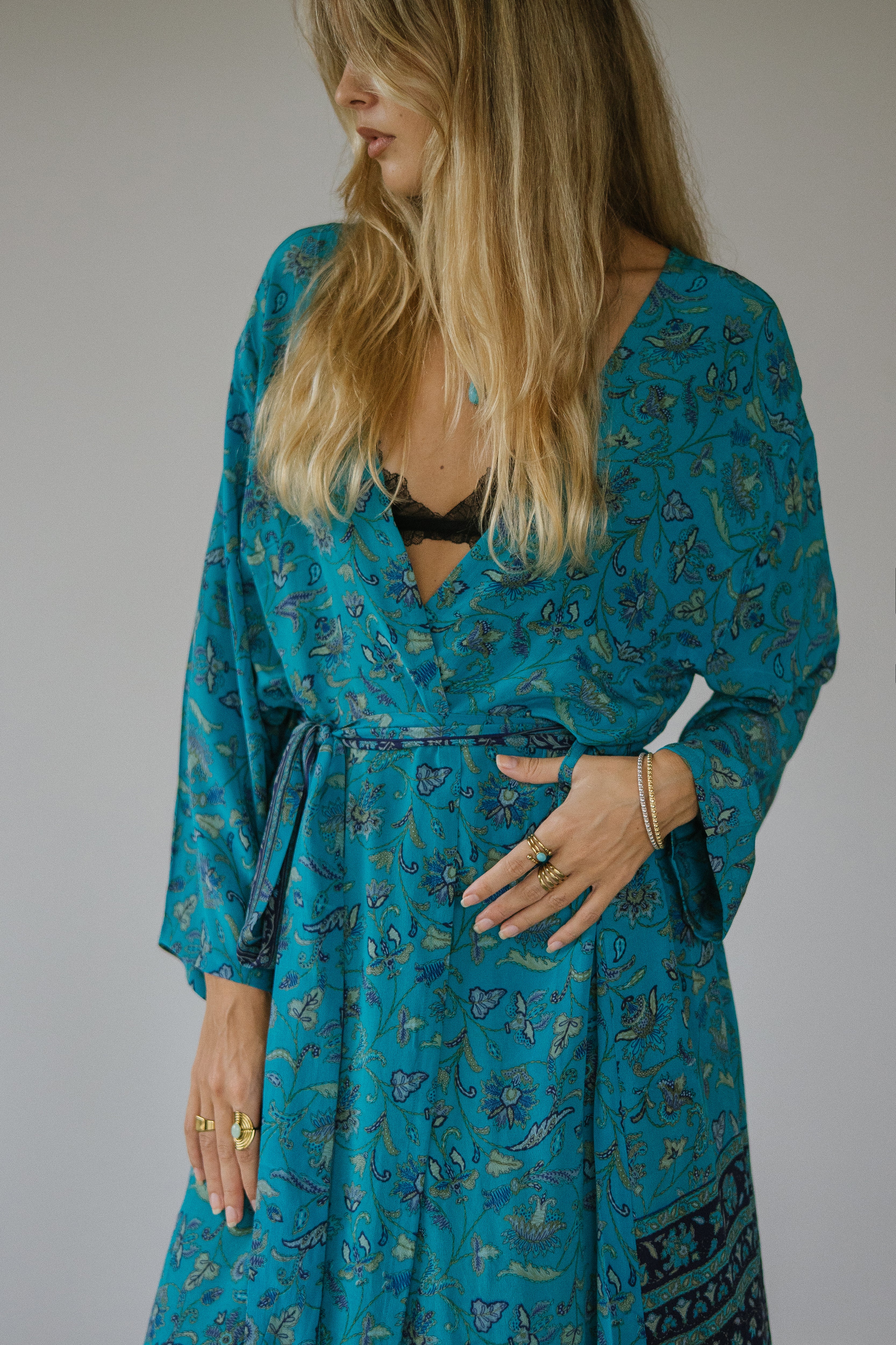 Long Jacket With Belt - Justin