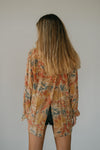 Open Back Boyfriend Shirt - Speakeasy