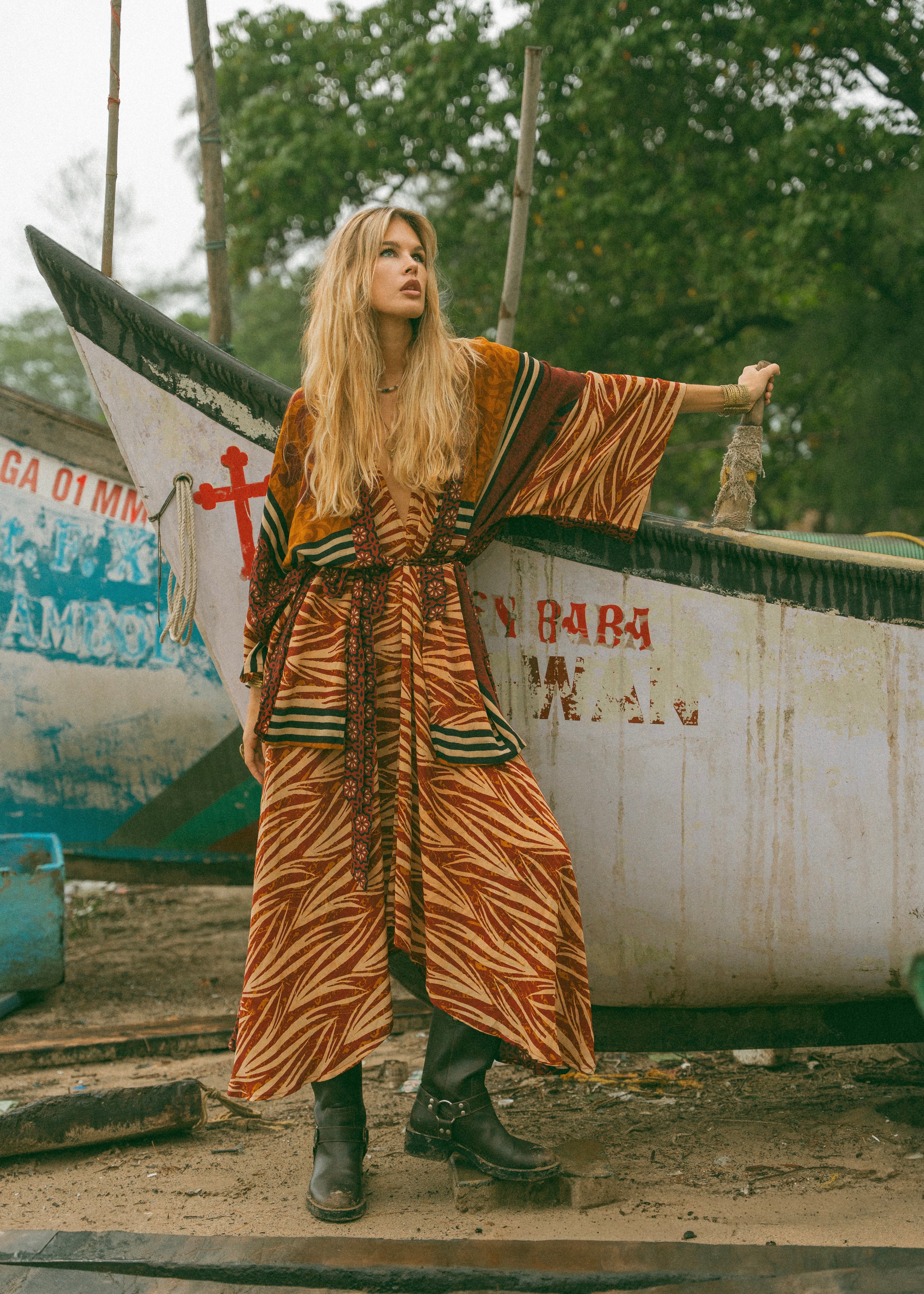 Kimono Wrap Dress - Willyum