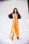 Sun Child Classic Silk Dress - Chianti