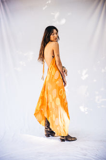 Sun Child Classic Silk Dress - Chianti