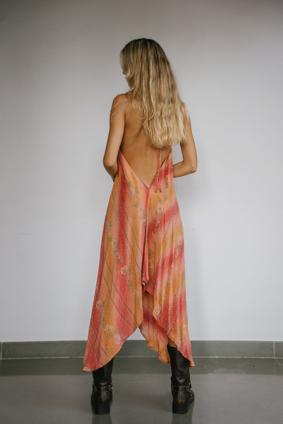 Sun Child Classic Silk Dress - Motley