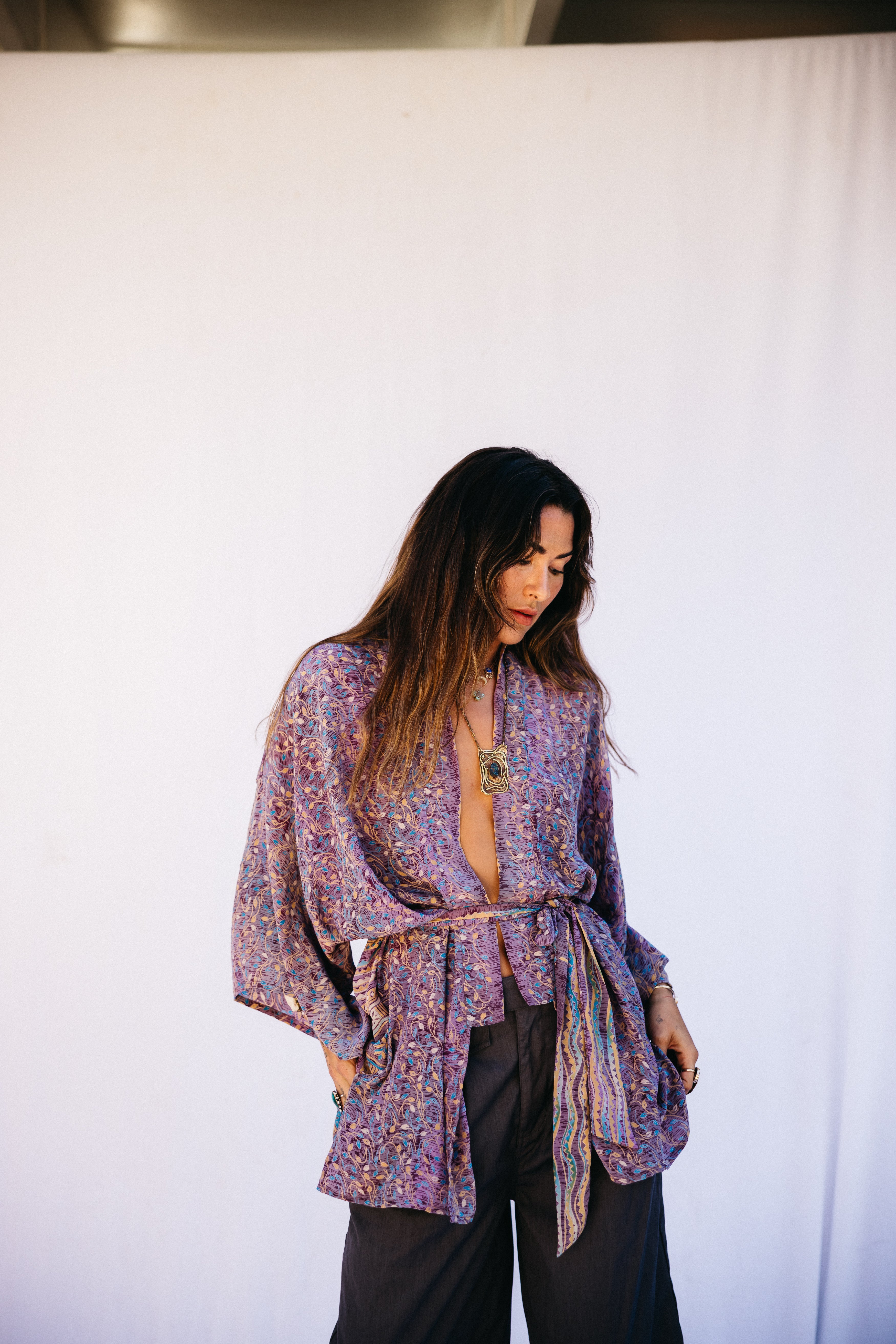 Kimono Wrap Dress - Kedai