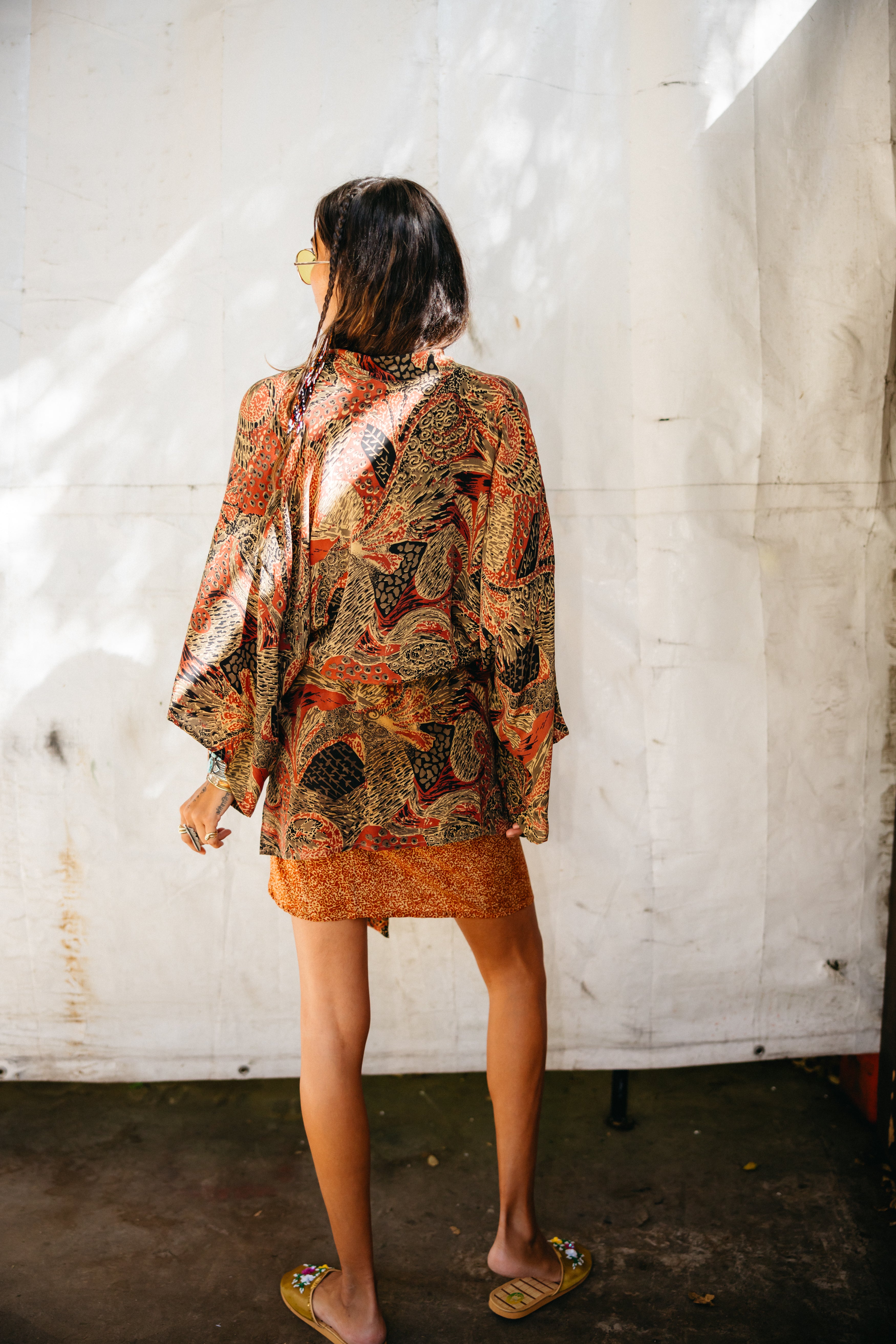 Kimono Wrap Dress - Kat