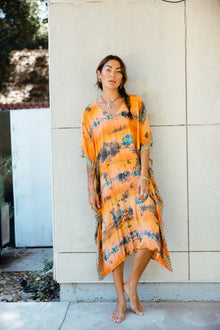  Long Caftan - Cremesicle