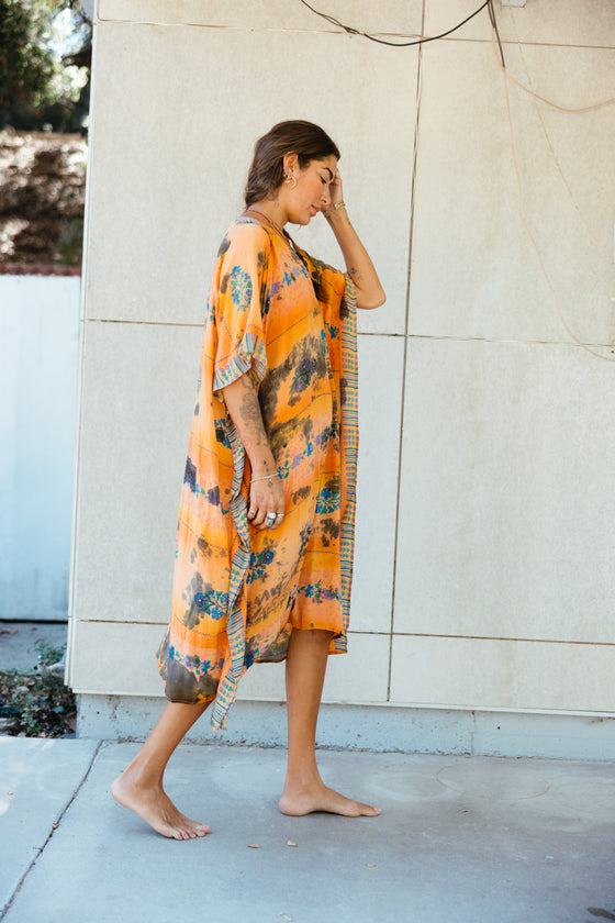 Long Caftan - Cremesicle