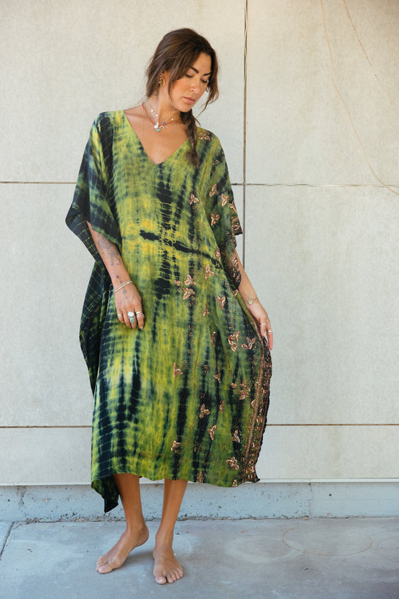 Long Caftan - Forest