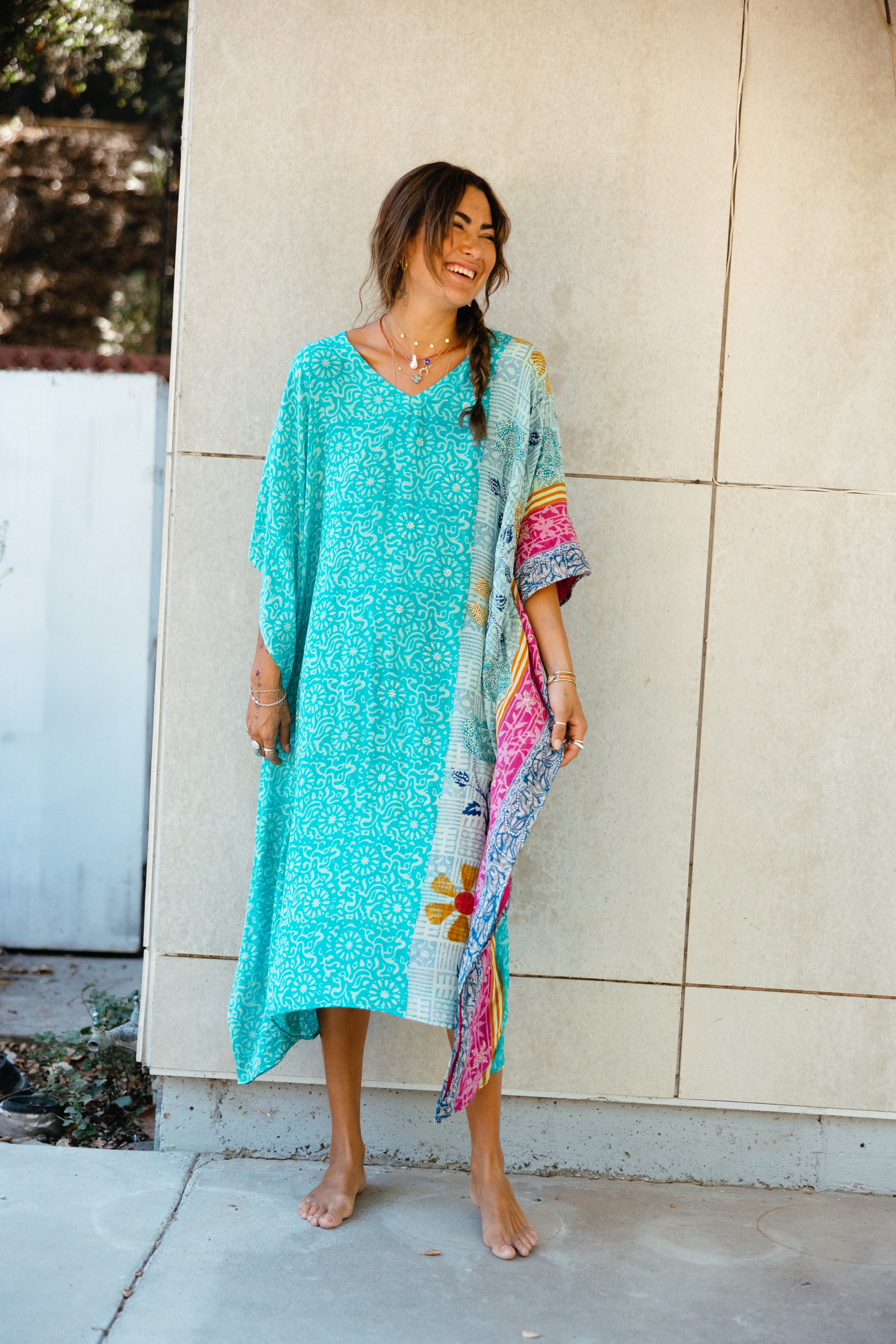 Long Caftan - Pearl