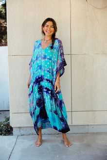  Long Caftan - Berry