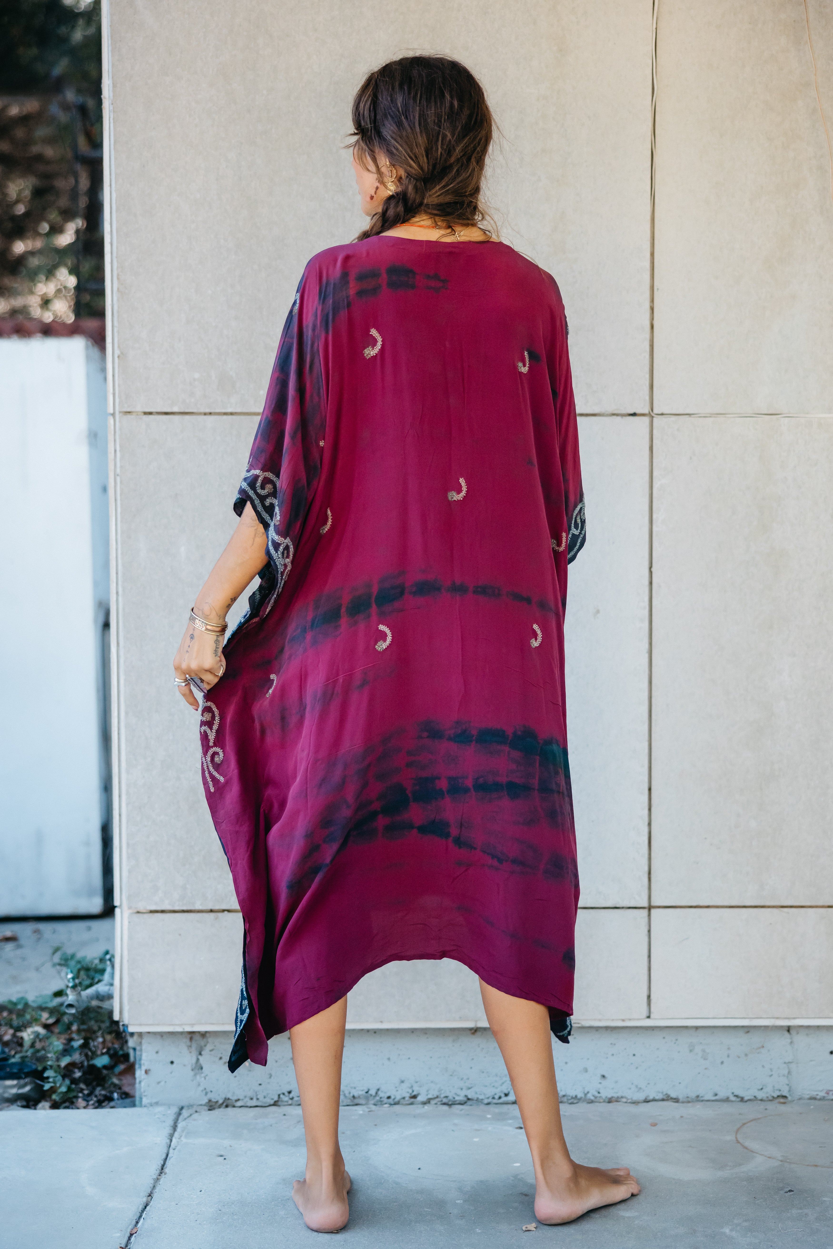 Long Caftan - Violet