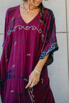 Long Caftan - Violet