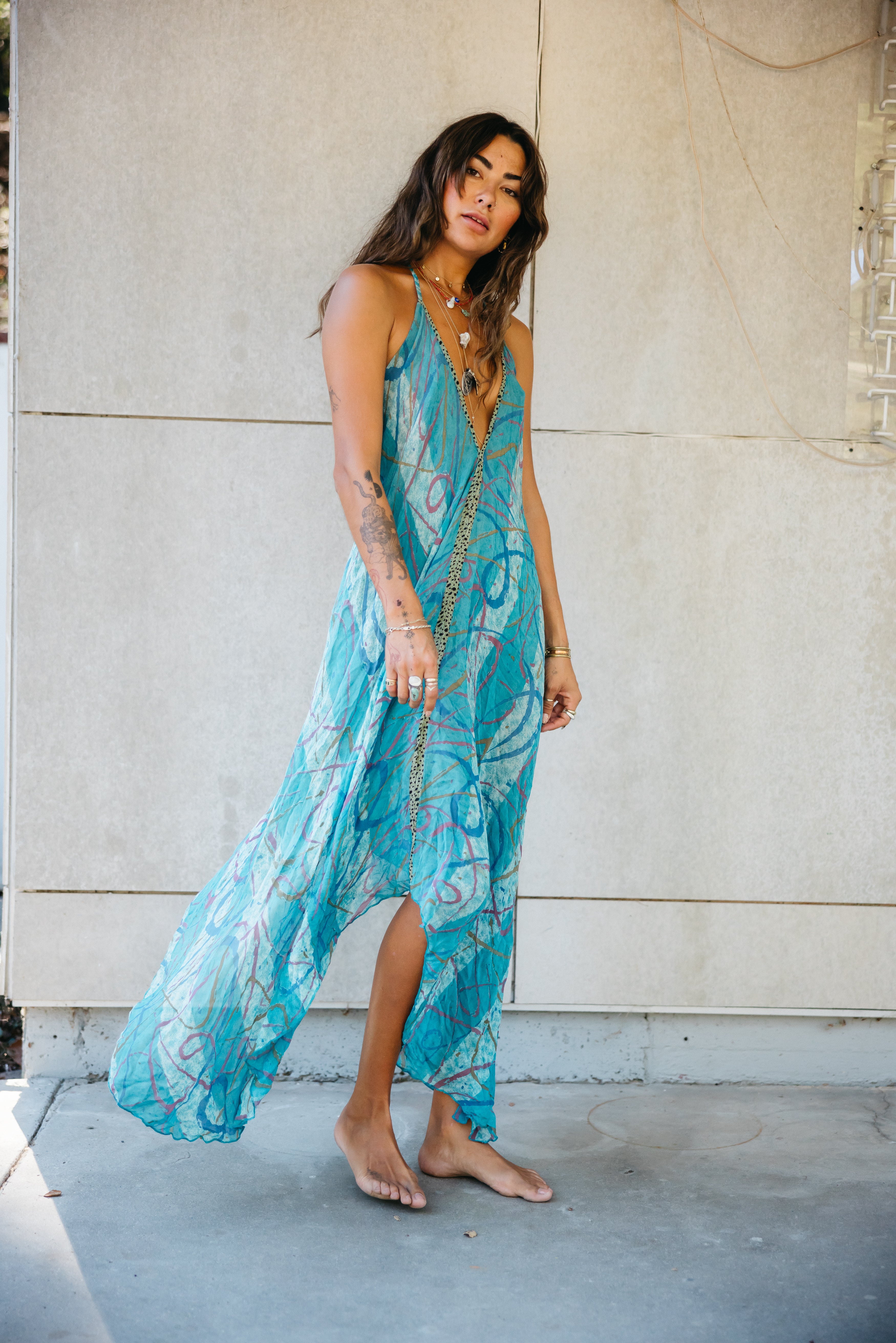 Sun Child Classic Silk Dress - Zoe Sun Child Classic Silk Dress - Zoe