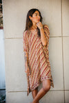 Short Caftan - Celeste