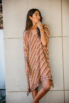  Short Caftan - Celeste