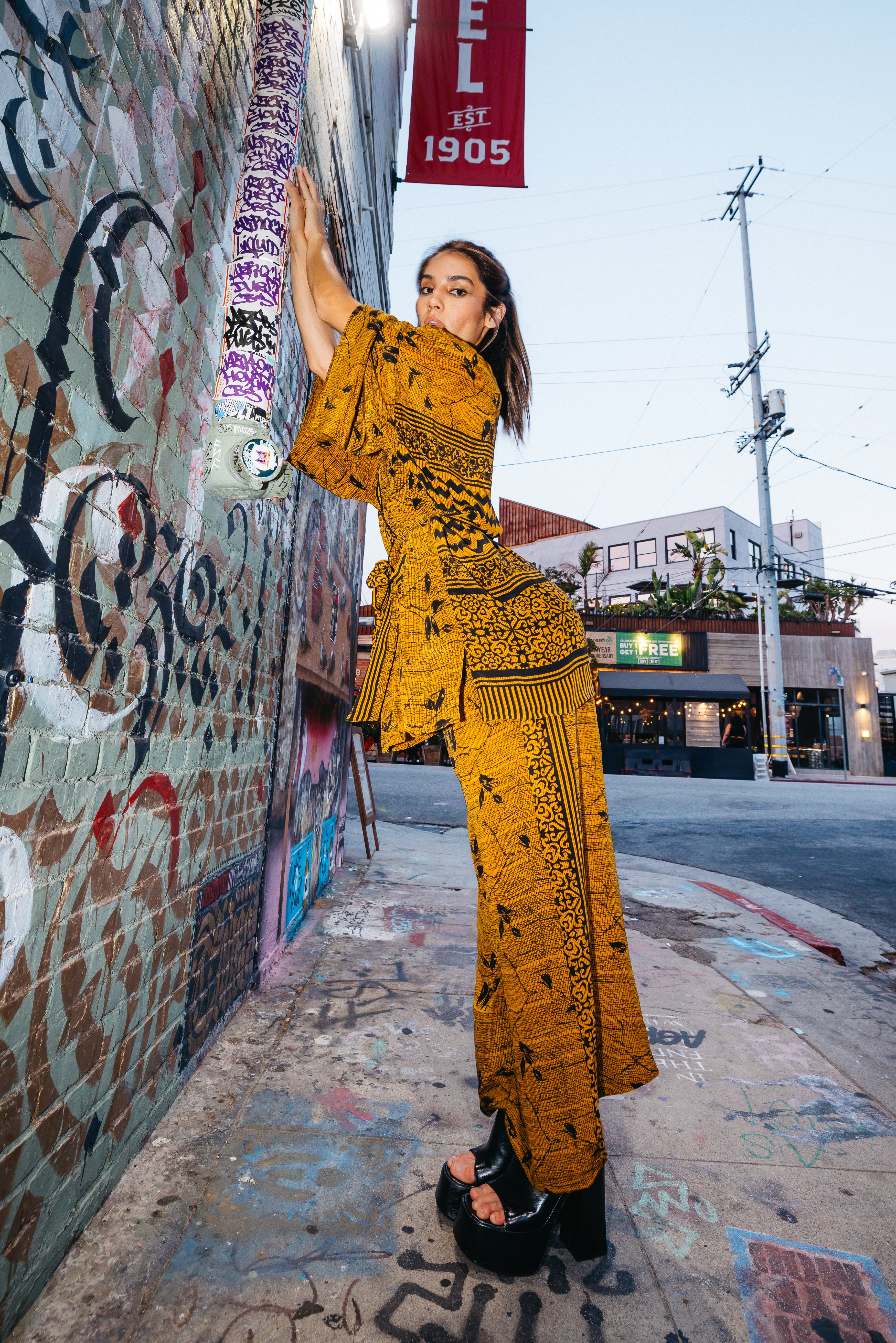 Kimono Wrap Dress - DTLA