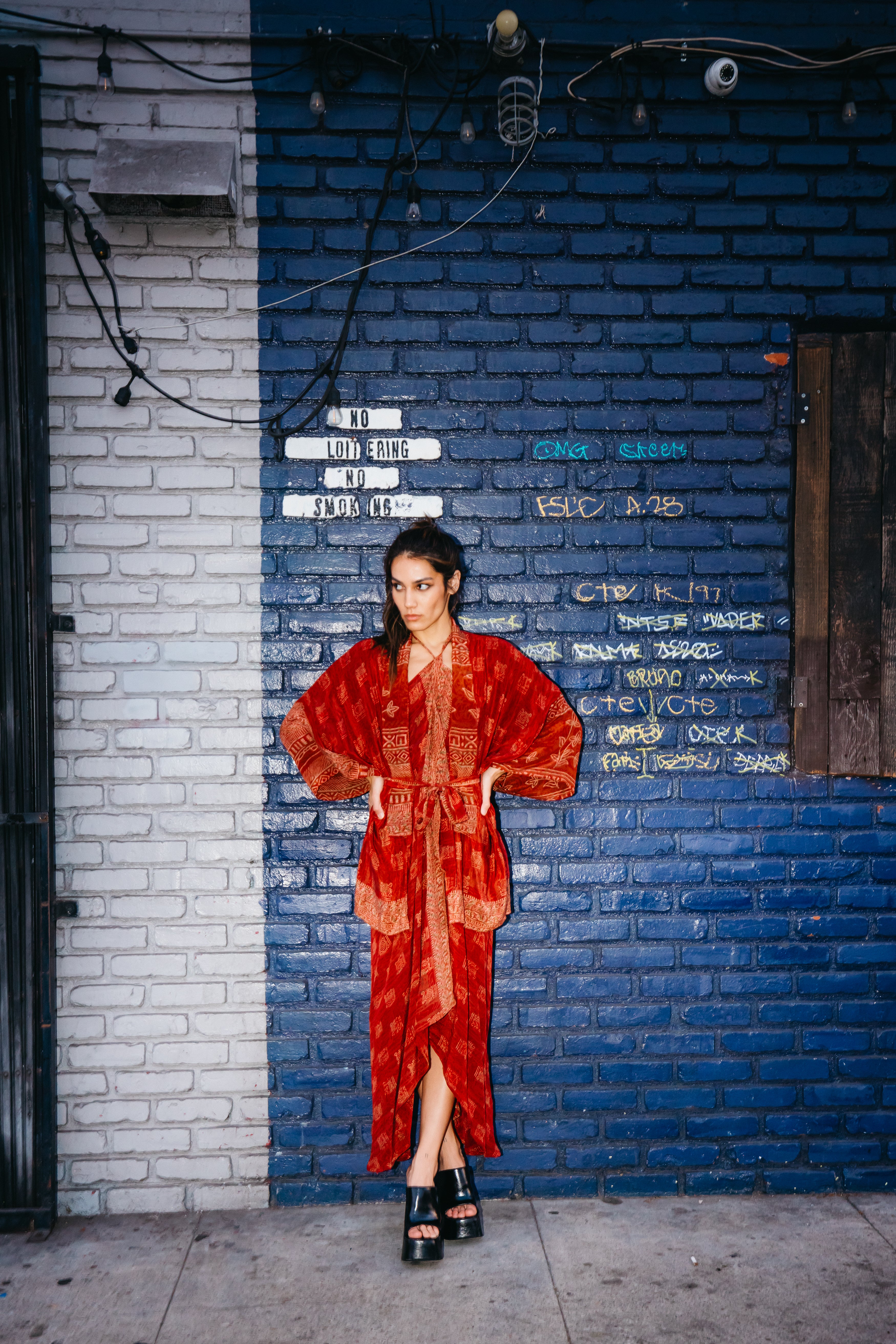 Kimono Wrap Dress - 1905