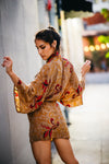 Kimono Wrap Dress - Fenway