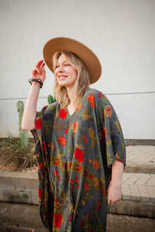  Long Caftan - Saffron