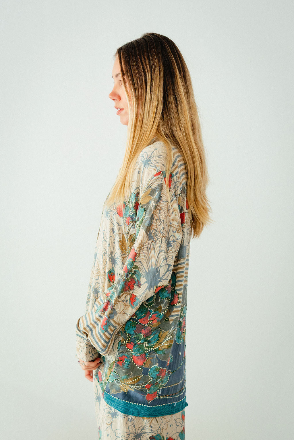 Open Back Boyfriend Shirt - Duff