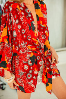  Kimono Wrap Dress - Boone