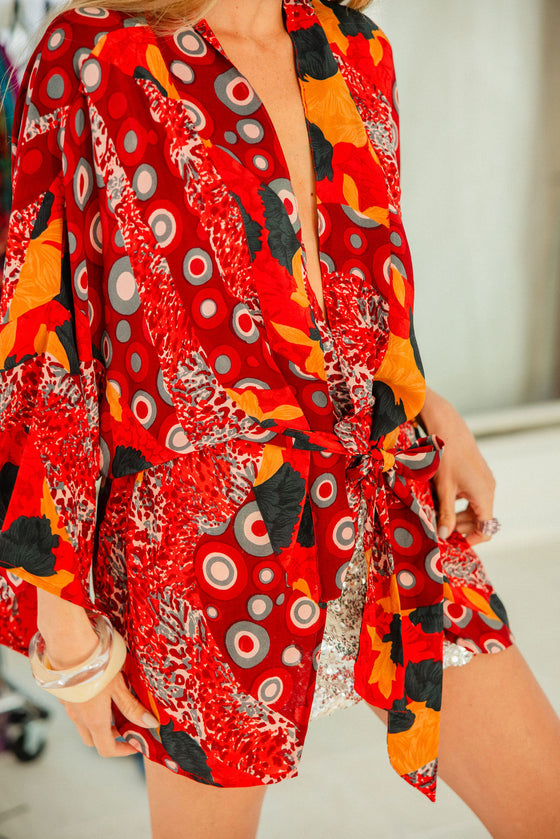 Kimono Wrap Dress - Boone