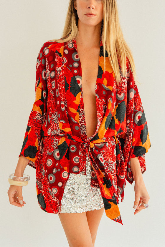 Kimono Wrap Dress - Boone