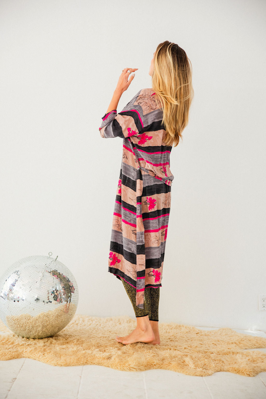 Long Jacket With Belt - Michelle