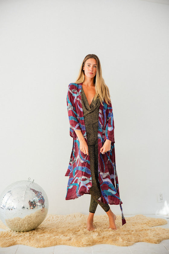 Long Jacket With Belt - San Fran