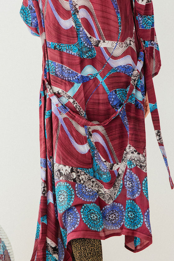 Long Jacket With Belt - San Fran