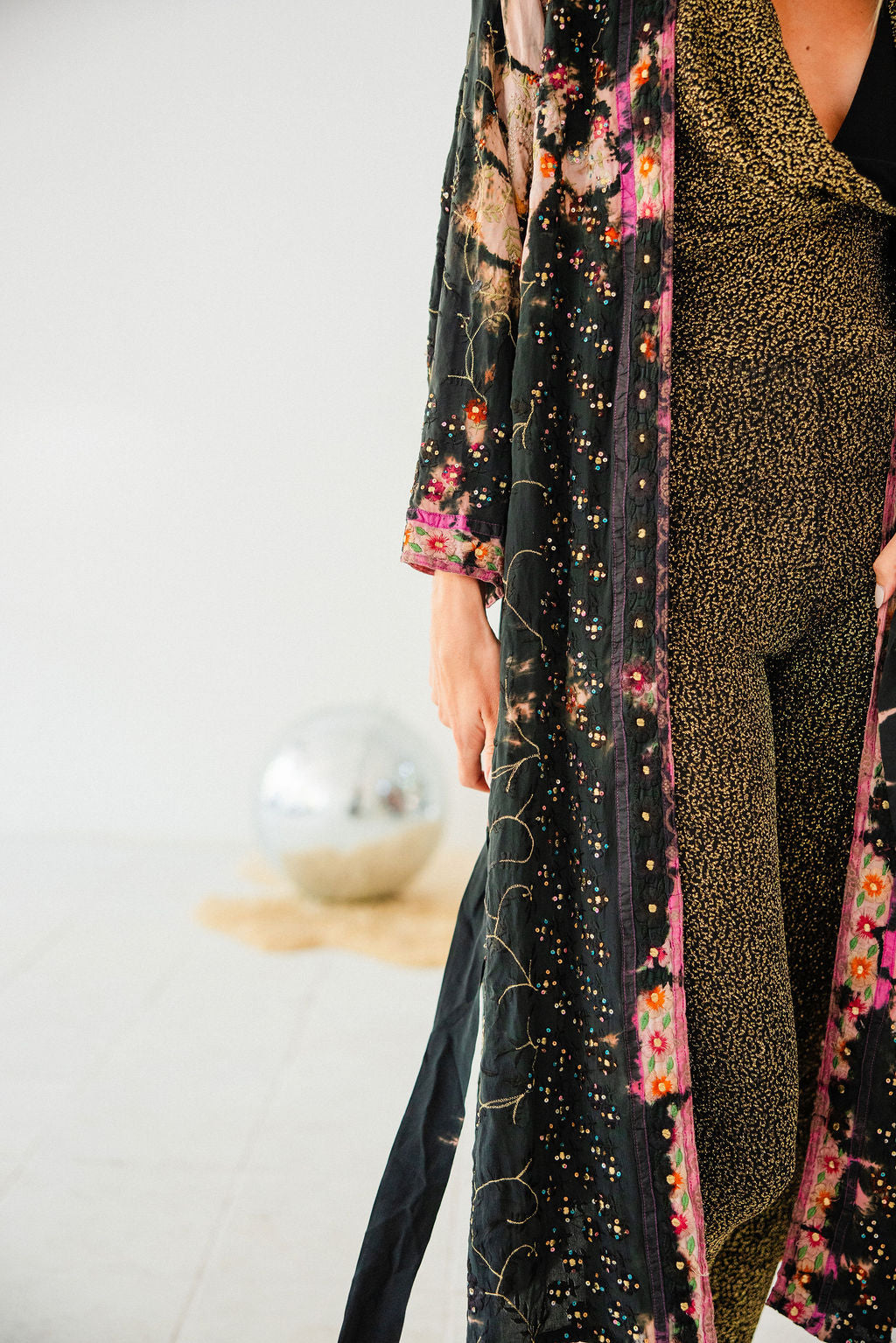 Long Jacket With Belt - Tia