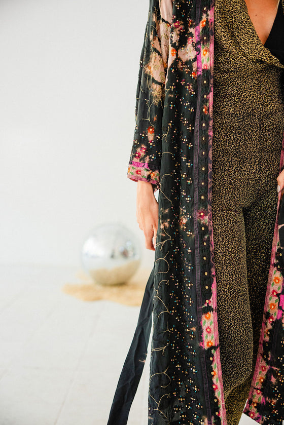 Long Jacket With Belt - Tia