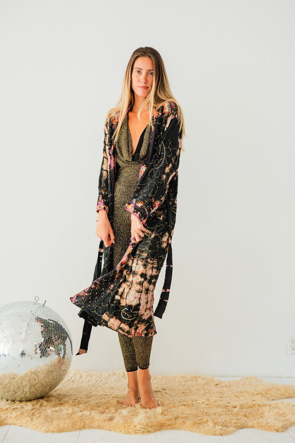 Long Jacket With Belt - Tia