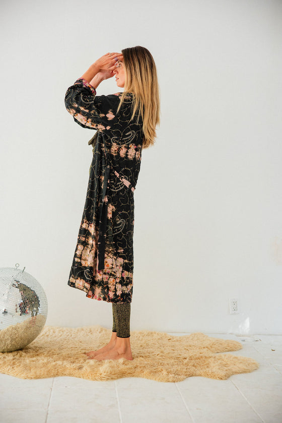 Long Jacket With Belt - Tia