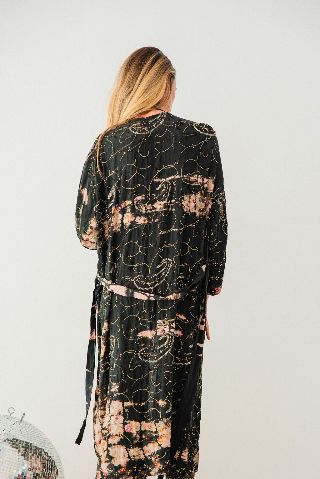 Long Jacket With Belt - Tia