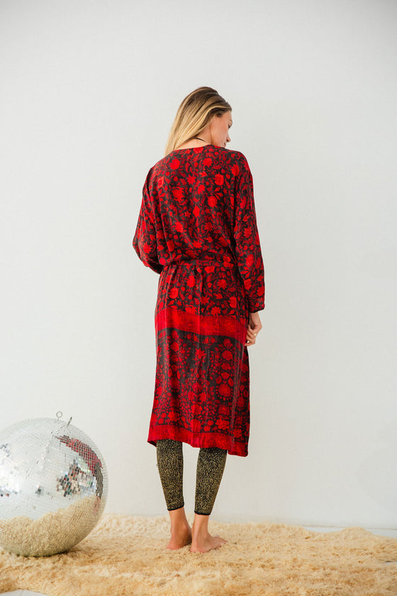 Long Jacket With Belt - Boots