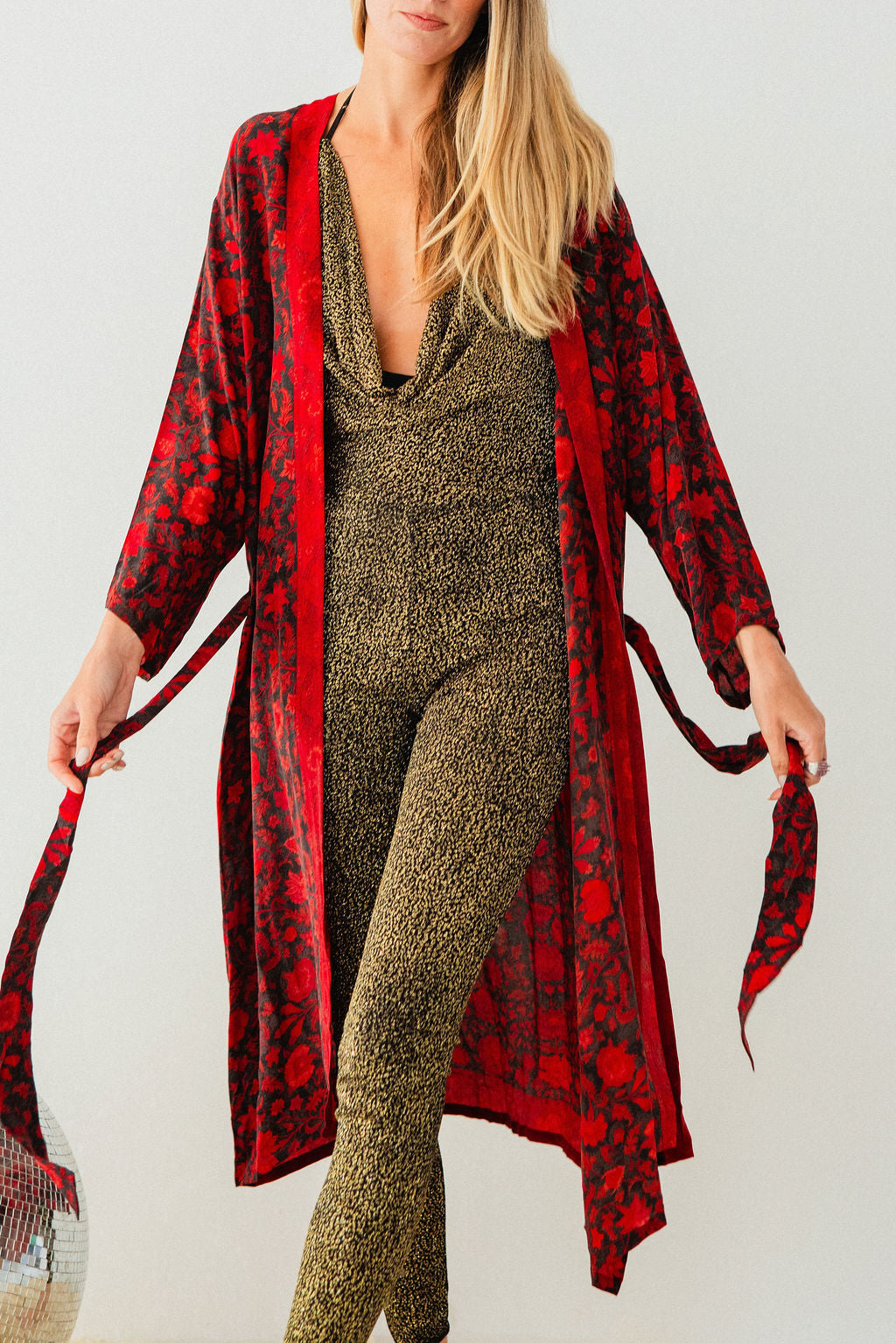 Long Jacket With Belt - Boots