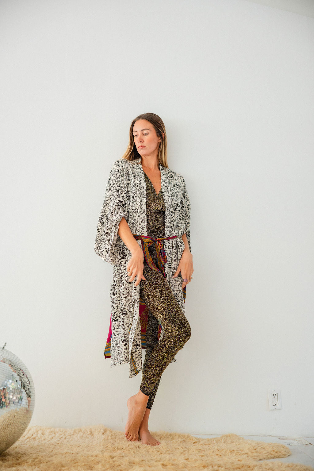 Long Jacket With Belt - Tampa