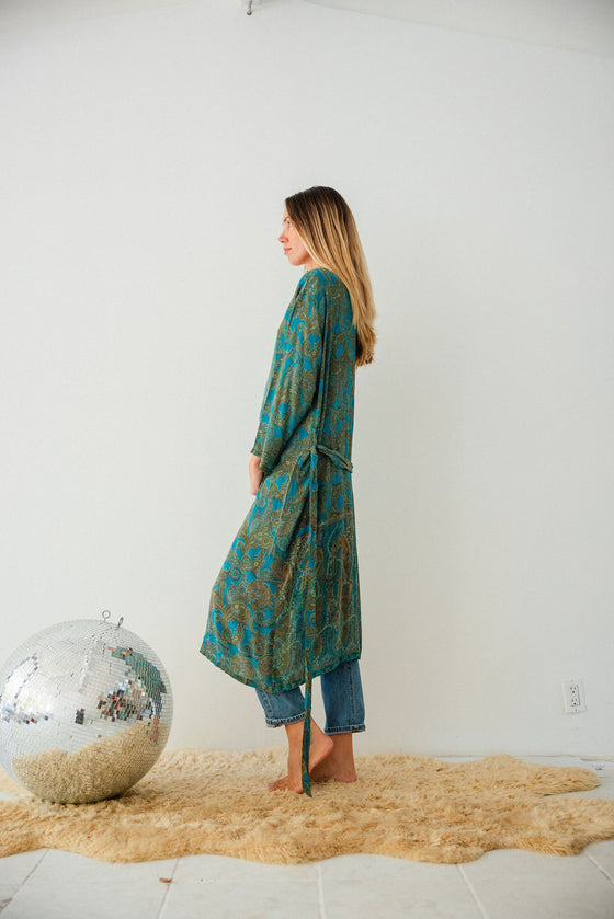 Long Jacket With Belt - Chrysellis