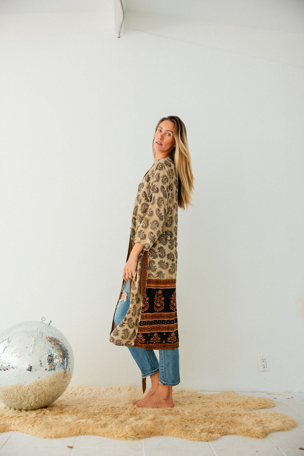 Long Jacket With Belt - Packers